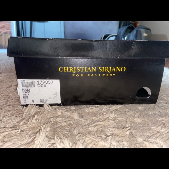 BRAND NEW CHRISTIAN SIRIANO HEELS - Picture 5 of 5